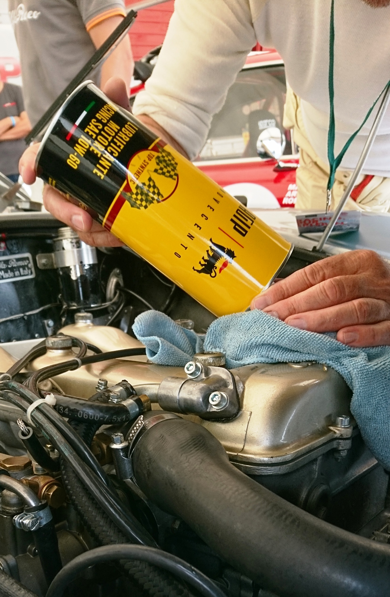 Oil change for the new season