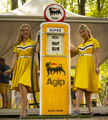 AGIP pump from the fifties