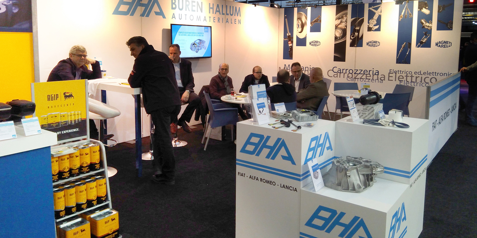 Eni distributor Buren Hallum present at Auto Prof / AMT Live 2020