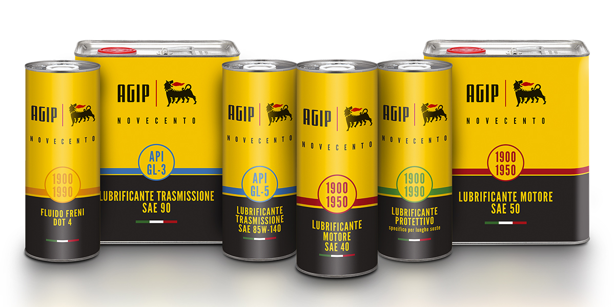 AGIP Novecento: High-quality lubricants for classic cars