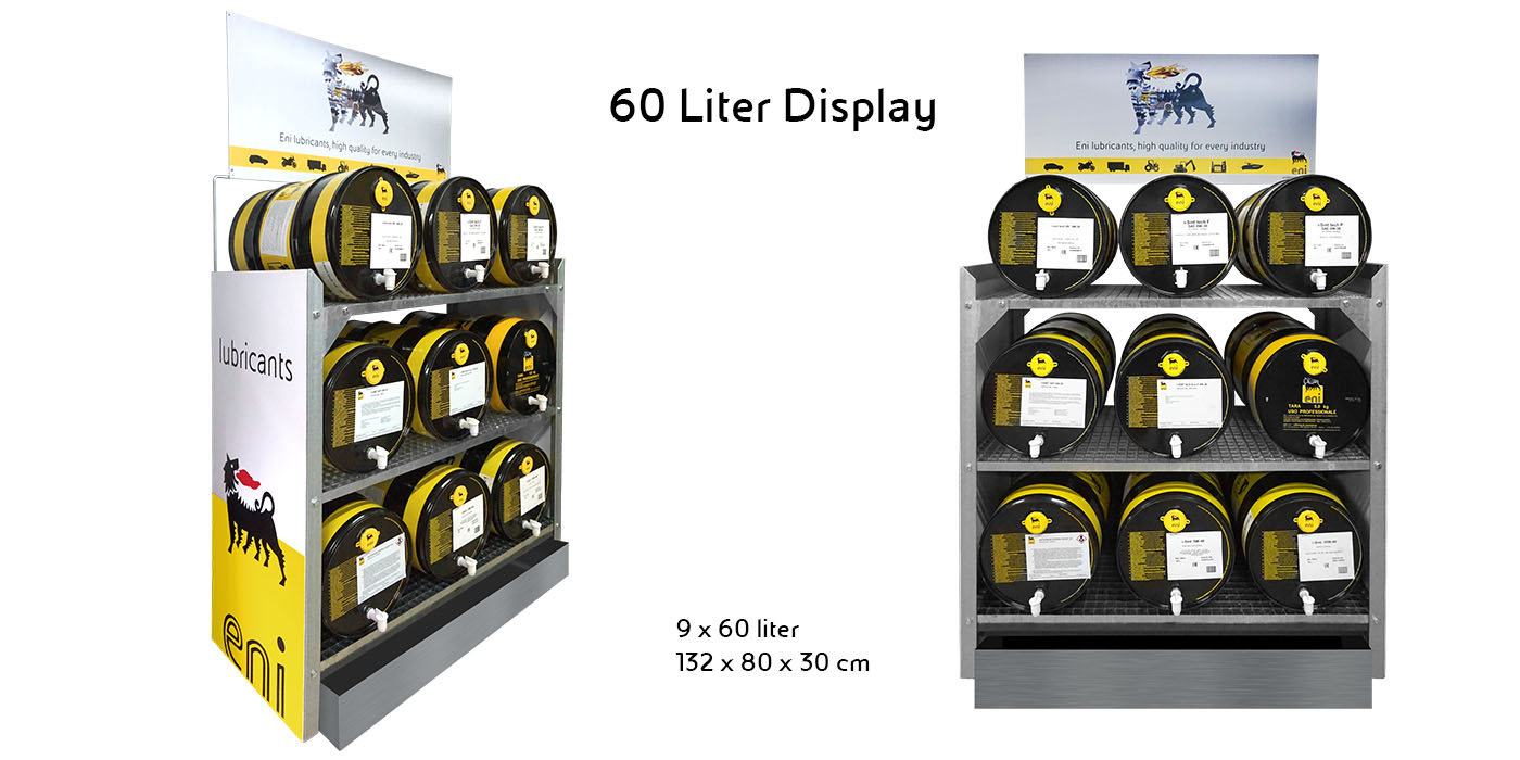 Improve your returns and image with a new 60 litre display