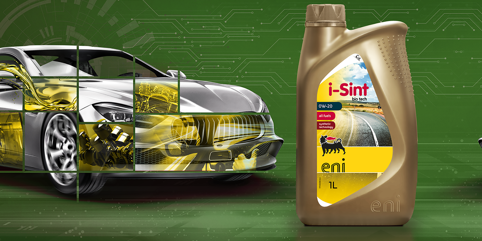 Eni sets a new standard with 0W-20 bio-engine oil