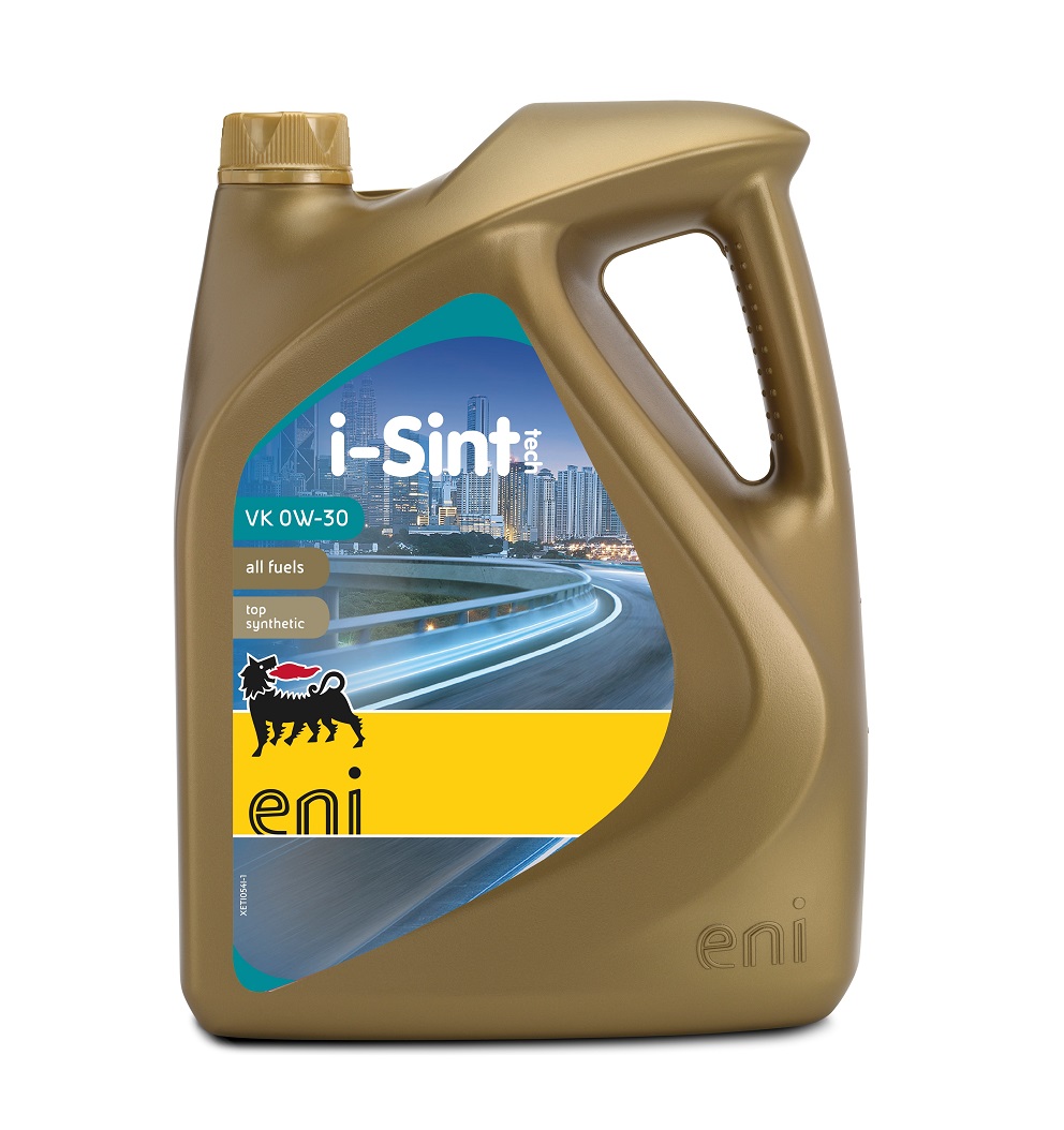 Eni lance un nouveau lubrifiant: Eni i-Sint Tech VK 0W30 Eni lance un nouveau lubrifiant: Eni i-Sint Tech VK 0W30