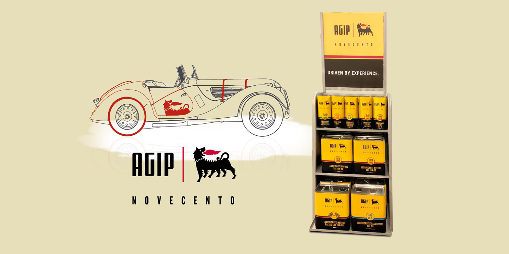 Free AGIP Novecento display
